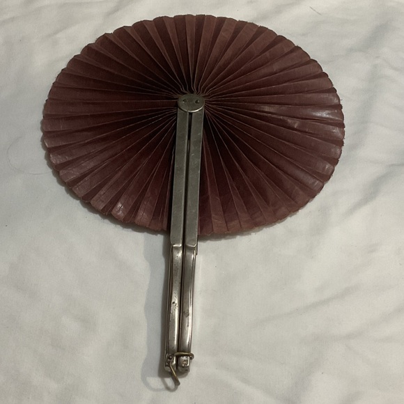 Accessories - Vintage 19th Century Victorian Cockade fan,used for mourning.